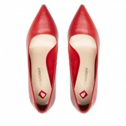 Damen Halbschuhe Halbschuhe MACCIONI - 871.668.9335 Rot -Halbschuhe Sales Shop 05 0000300879429 is