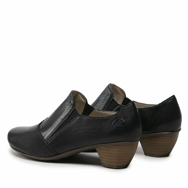 Damen Halbschuhe Halbschuhe Rieker - 41751-01 Schwarz 4 Damen Halbschuhe Halbschuhe Rieker - 41751-01 Schwarz – Bild 2