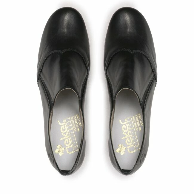 Damen Halbschuhe Halbschuhe Rieker - 41751-01 Schwarz 6 Damen Halbschuhe Halbschuhe Rieker - 41751-01 Schwarz – Bild 4