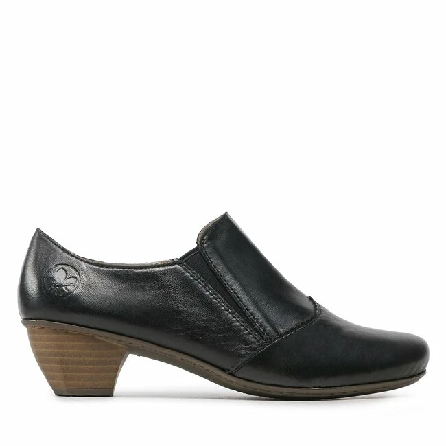 Damen Halbschuhe Halbschuhe Rieker - 41751-01 Schwarz 3 Damen Halbschuhe Halbschuhe Rieker - 41751-01 Schwarz