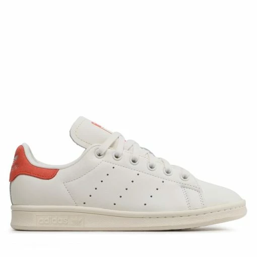 Damen Halbschuhe Schuhe Adidas - Stan Smith Shoes HQ6816 Cwhite/Owhite/Prered -Halbschuhe Sales Shop schuhe adidas stan smith shoes hq6816 cwhite owhite prered